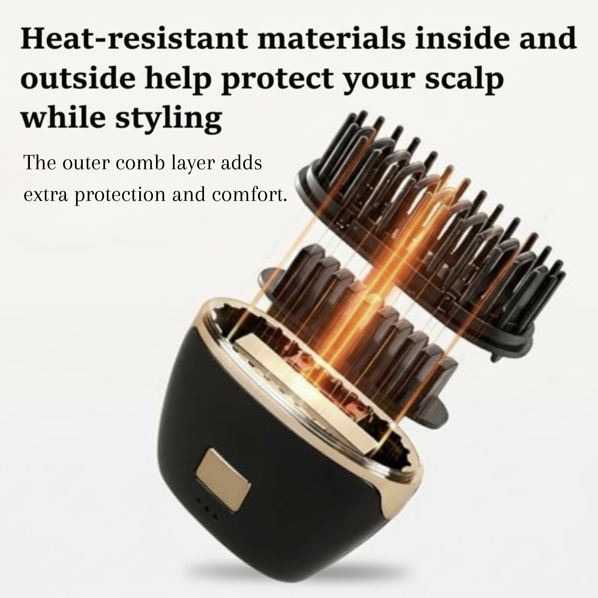 Velisse Mini Cordless Straightening Brush – Round