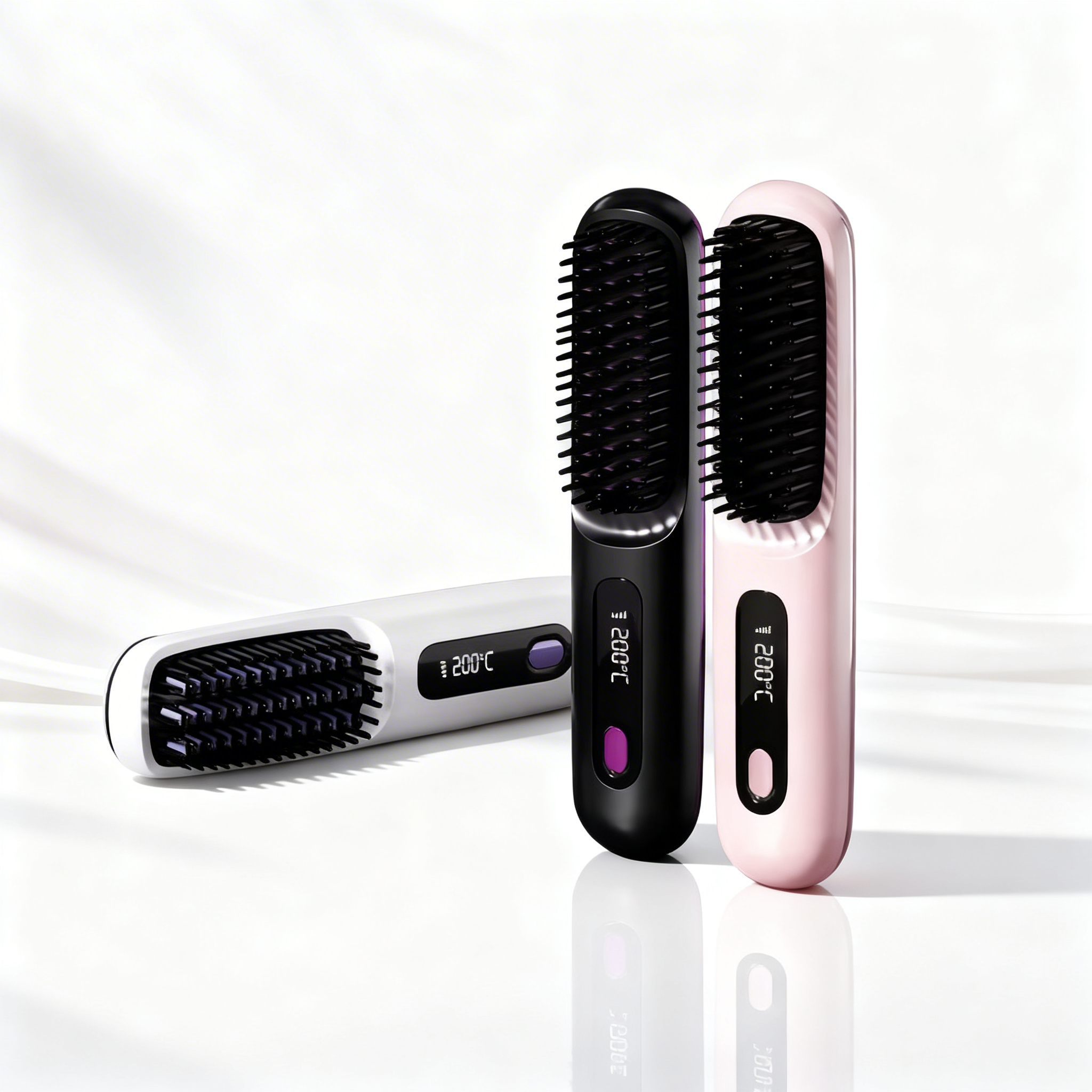 Velisse Mini Cordless Straightening Brush – Slim