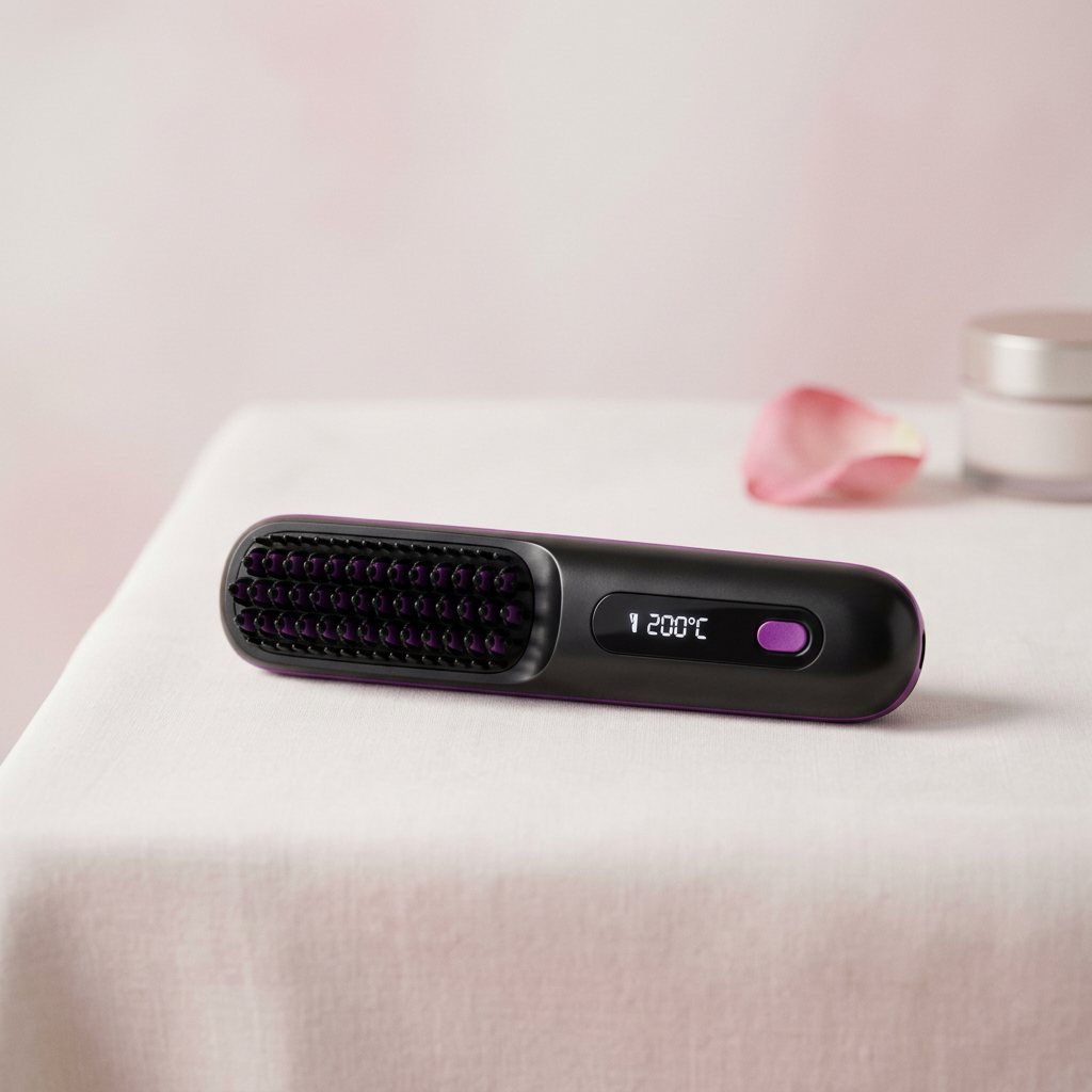 Velisse Mini Cordless Straightening Brush – Slim