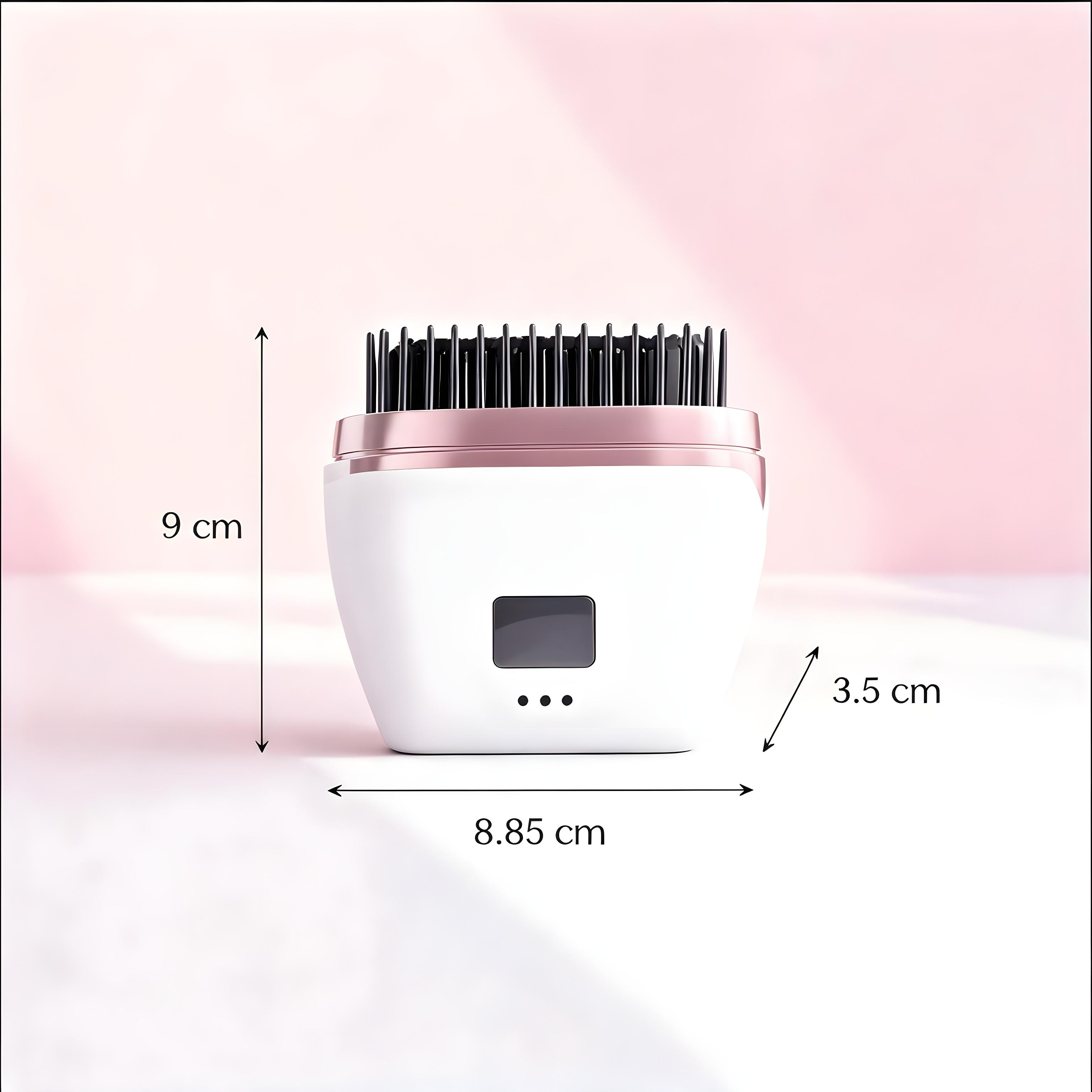 Vellise Mini Cordless Straightening Brush – Round